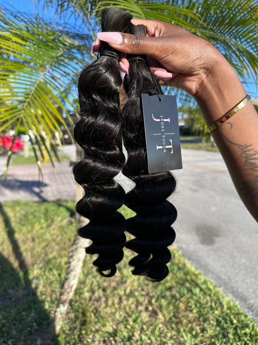 Bulk Human Hair for Braids (Loose Deep)